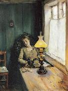 Christian Krohg Trett oil on canvas